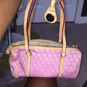 Pink and cream Shoulder bag
